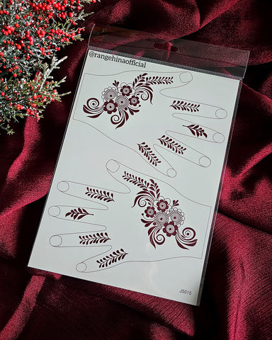 Temporary Henna tattoo – JS015