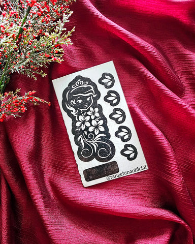 Reusable Henna Stencil – KD05