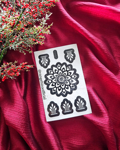 Reusable Henna Stencil – GT58