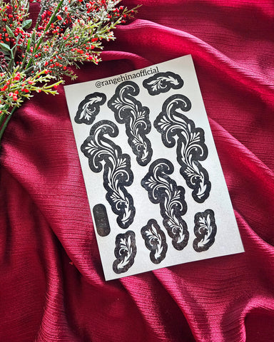 Reusable Henna Stencil – SM177