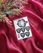 Reusable Henna Stencil – Y02