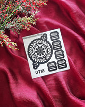 Reusable Henna Stencil – GT16