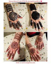 Reusable Henna Stencil – GT40