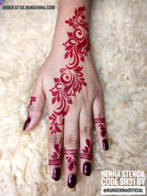 Reusable Henna Stencil – SH31