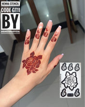 Reusable Henna Stencil – GT11