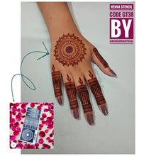 Reusable Henna Stencil – GT38