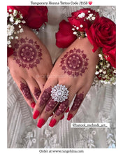 Temporary Henna tattoo –  J1158