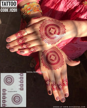 Temporary Henna tattoo – J1201