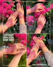 Temporary Henna tattoo – J1283