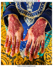 Temporary Henna tattoo – J1280