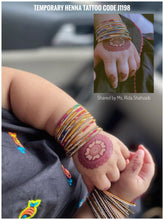 Temporary Henna tattoo – J1198