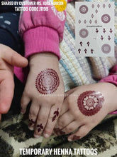 Temporary Henna tattoo – J1198