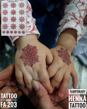 Temporary Henna tattoo – FA-203