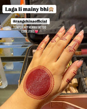 Temporary Henna tattoo – J1163