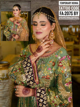 Temporary Henna tattoo - FA-207S - Rang e Hina