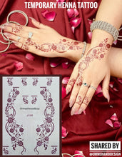 Temporary Henna tattoo – J1189
