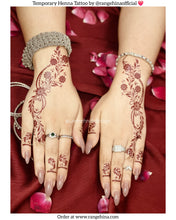Temporary Henna tattoo – J1189