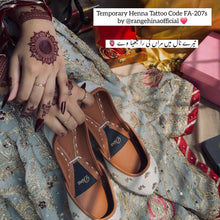 Temporary Henna tattoo - FA-207S - Rang e Hina