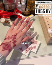 Temporary Henna tattoo – J1155